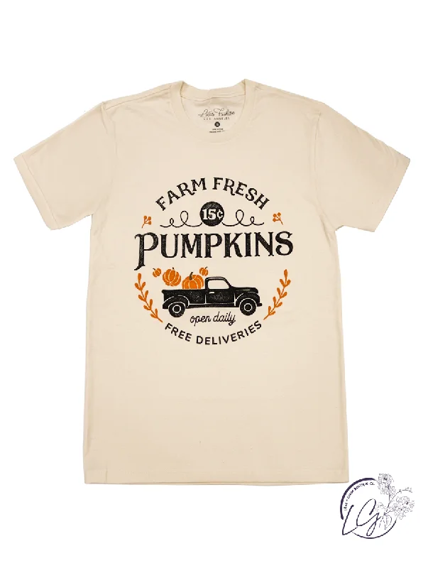 Fresh Farm Pumpkin Graphic Top