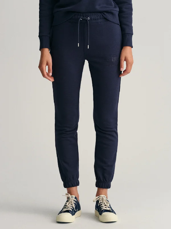 Gant Women Mid-Rise Cotton Joggers