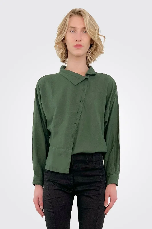 Asymmetrical Shirt - Fir