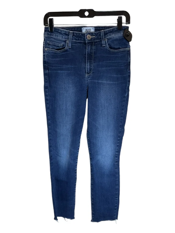 Jeans Boyfriend By Paige In Blue Denim, Size: 6