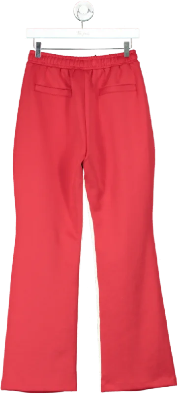 WRSTBHVR Studio Red Track Pants UK S