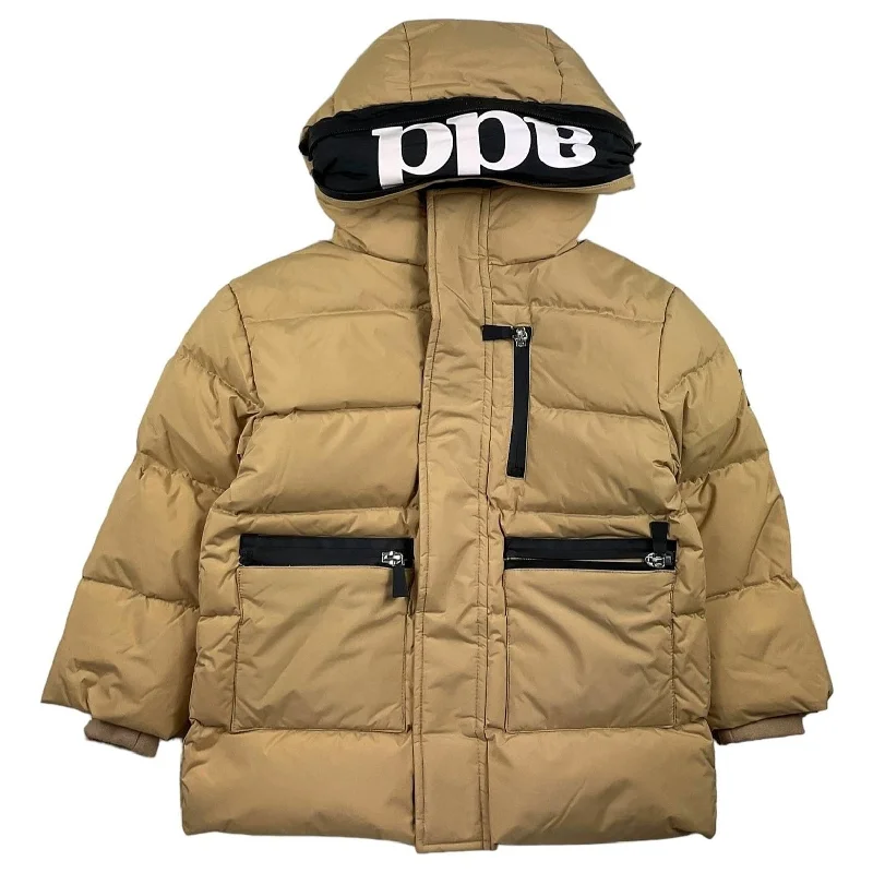 ADD Kids Down Jacket With Logo Hood