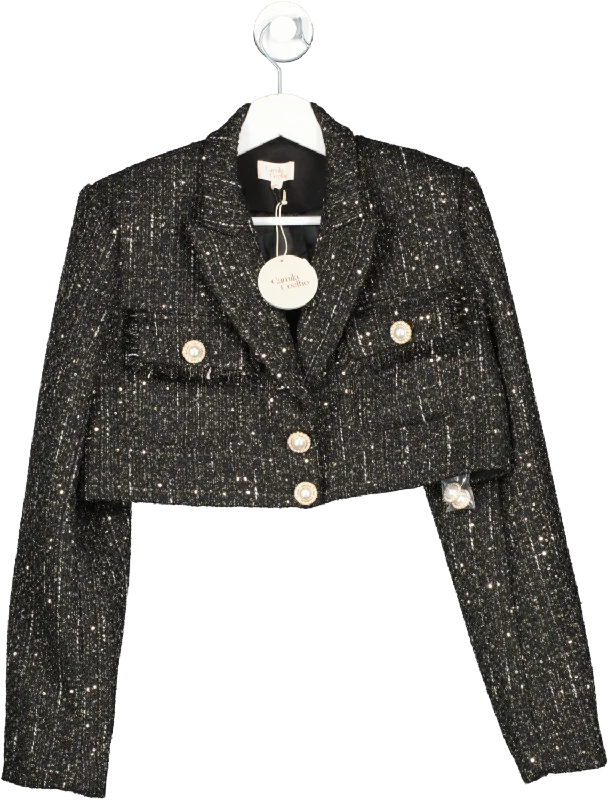 Camila Coelho Black Ghillerma Jacket UK M