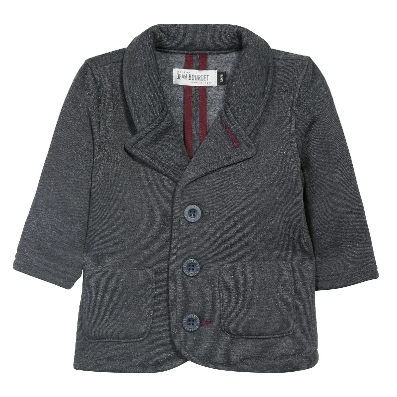 Jean Bourget Kids Boy's Fleece Blazer Jacket