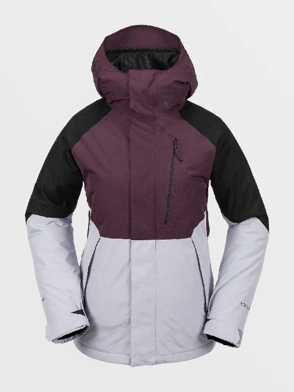 Womens V.Co Aris Insulated Gore Jacket - Blackberry