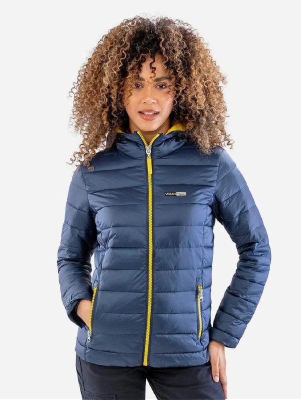 Vegan Women's Urban Snow Bird Puffa Jacket | Multiple Colours