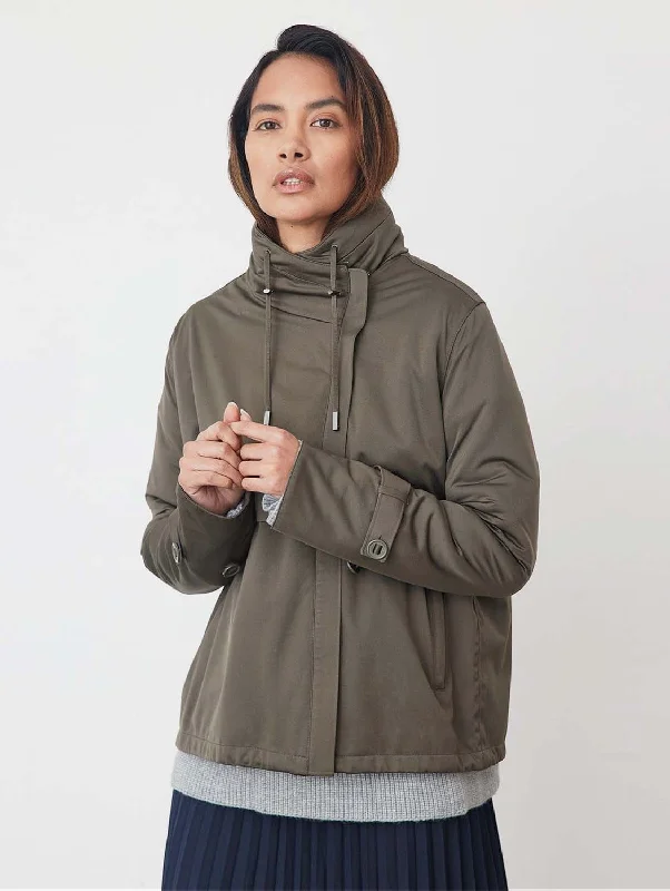 Waterproof City Walker Dark Jacket | Olive