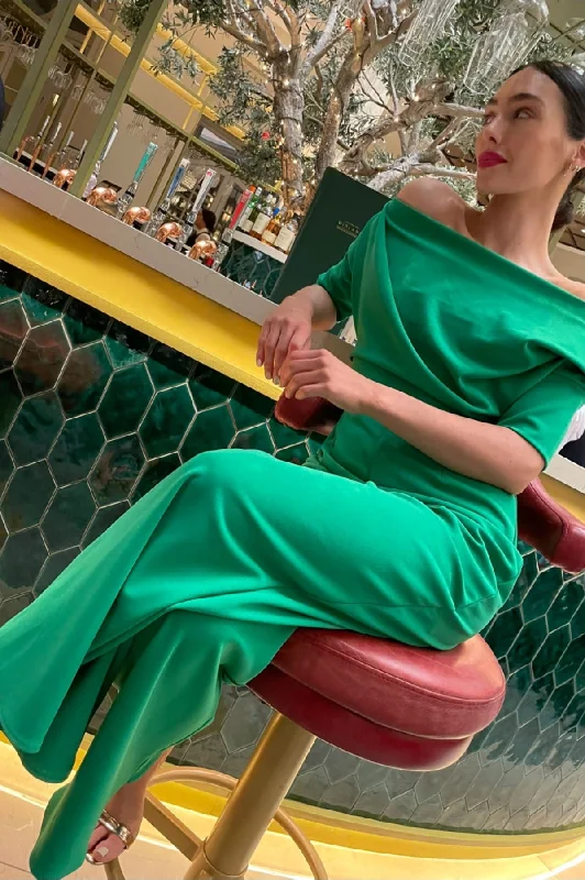 Lima jumpsuit in emerald green