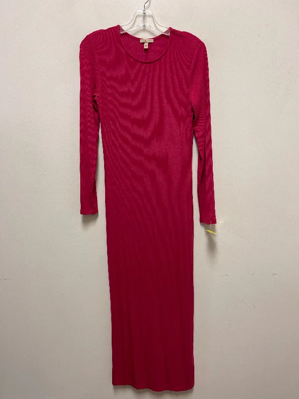 Dress Casual Maxi By Bordeaux In Pink, Size: S