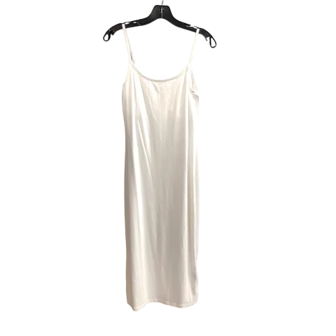 Dress Casual Maxi By Gap In White, Size: M