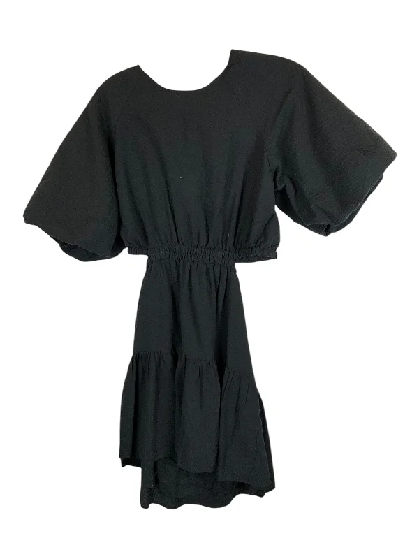 Dress Casual Midi By Madewell In Black, Size: S