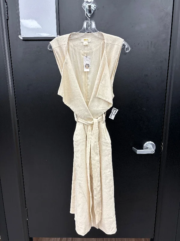 Dress Casual Midi By Maeve In Cream, Size: L