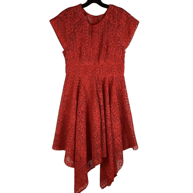 Dress Casual Midi By Maeve In Red, Size: 2