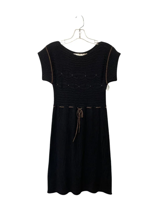 Dress Casual Midi By Max Studio In Black & Brown, Size: Xs