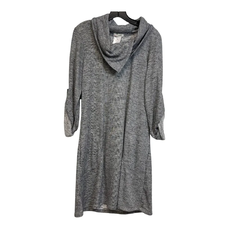 Dress Casual Midi By Max Studio In Grey, Size: L