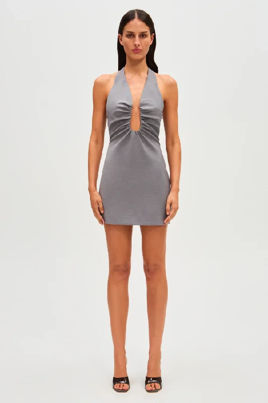 Alusia Mini Dress Grey