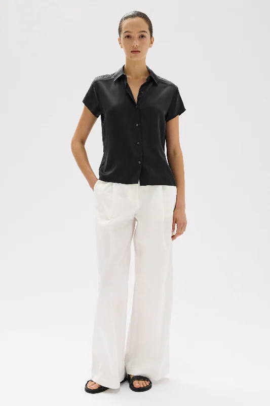 Karri Silk Short Sleeve Shirt